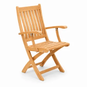Victoria Folding Arm Chair