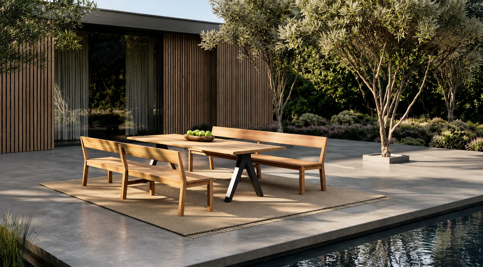 Luxe teakhouten terrasmeubelen van North Luxury