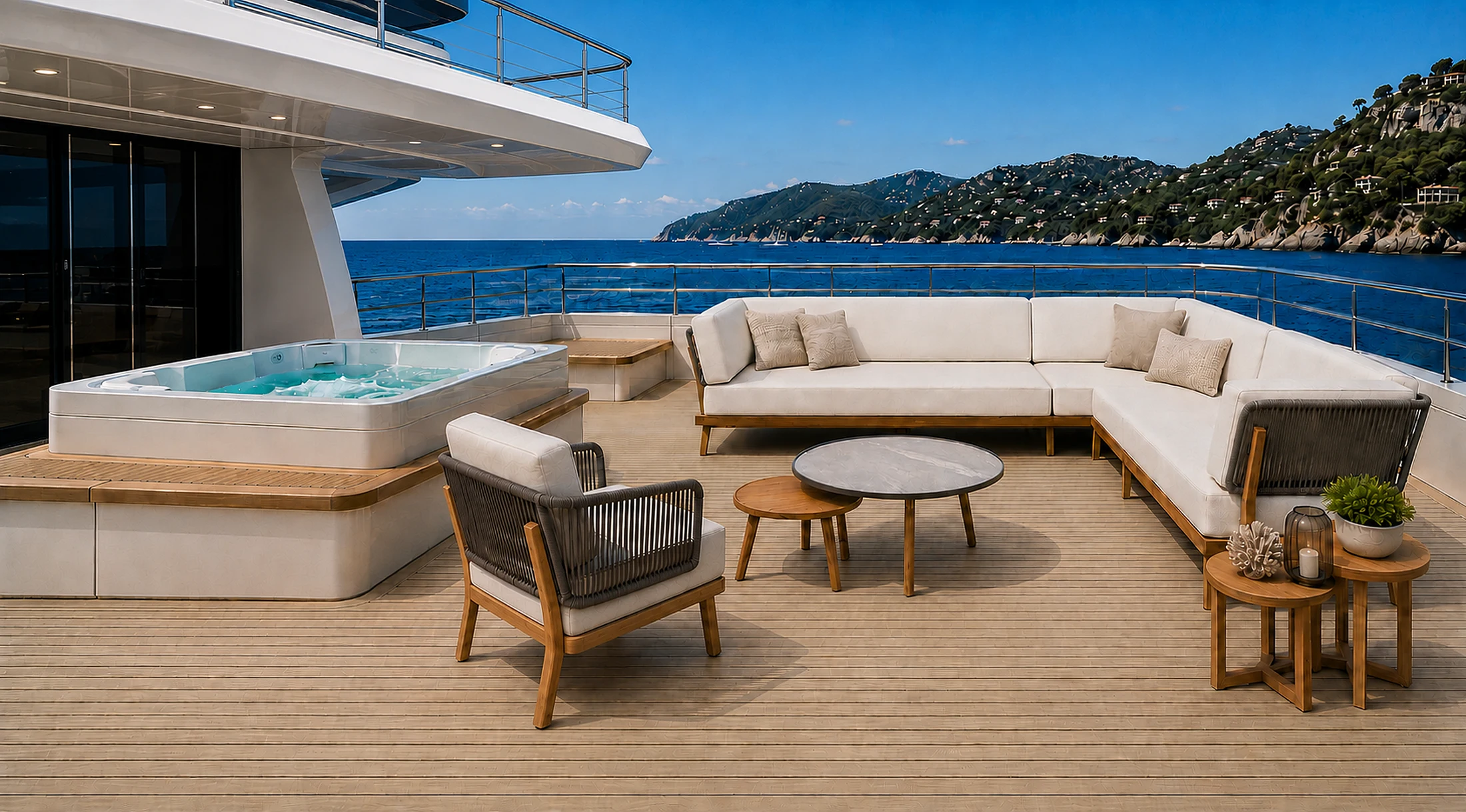 North Luxury teak jachtmeubelen, tijdloos design en duurzame kwaliteit